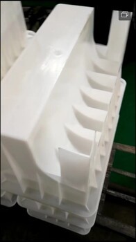 側帶弧形石塑料模具