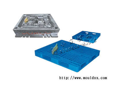 單面貨運托盤塑膠模具