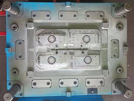 高透ps冰箱收納盒注塑模具 透明pc冰箱收納盒塑膠模具