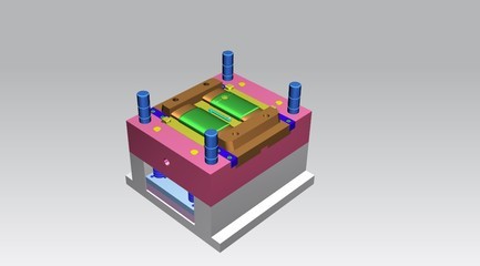 【模具加工 塑膠模具制作 注塑產品生產 移動電源塑膠模具廠家制作】價格,廠家,圖片,塑料模,深圳市正能量五金制品-